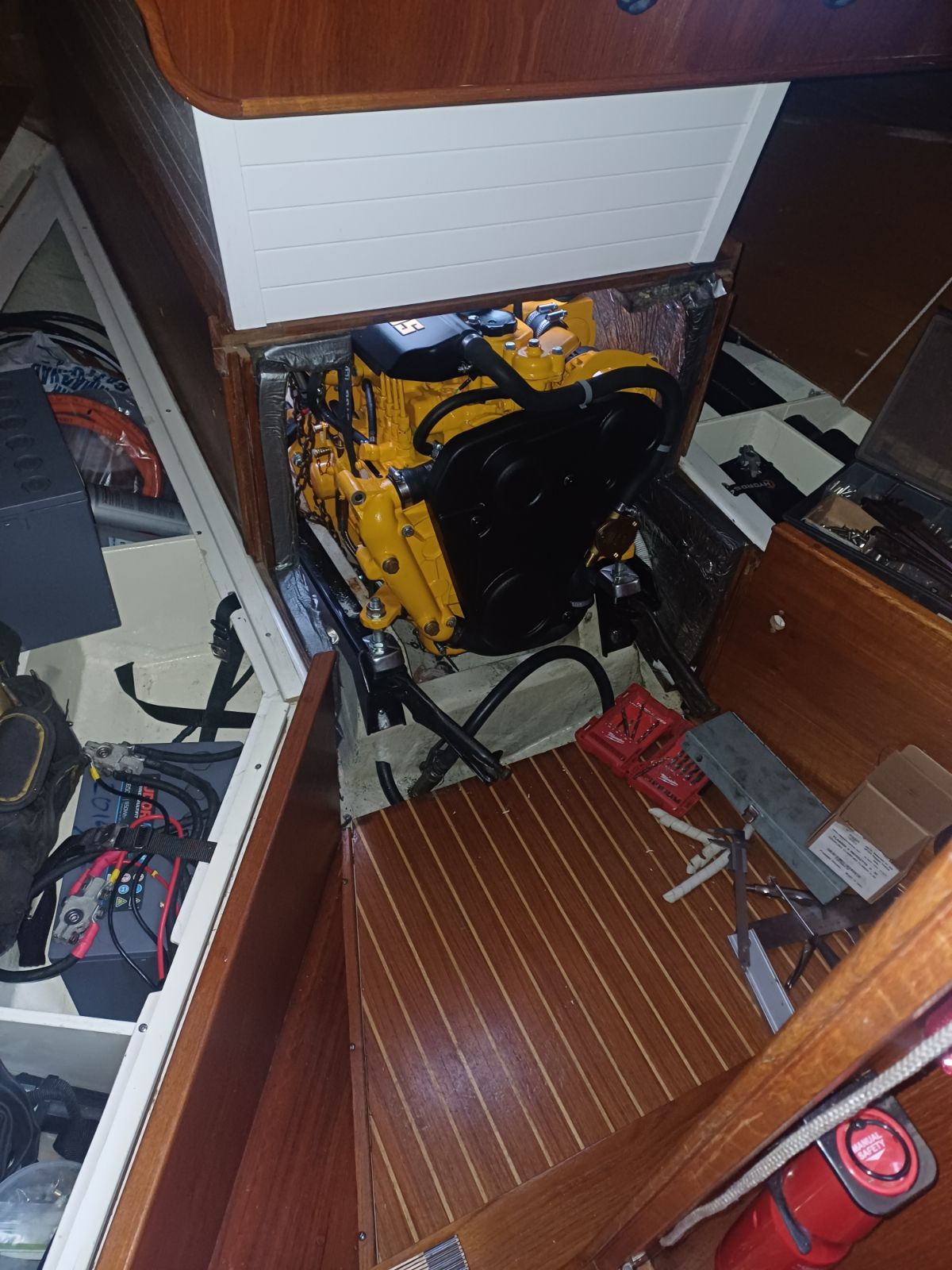 Service av spridare Yanmar