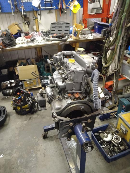 Byte av Turbo Volvo Penta